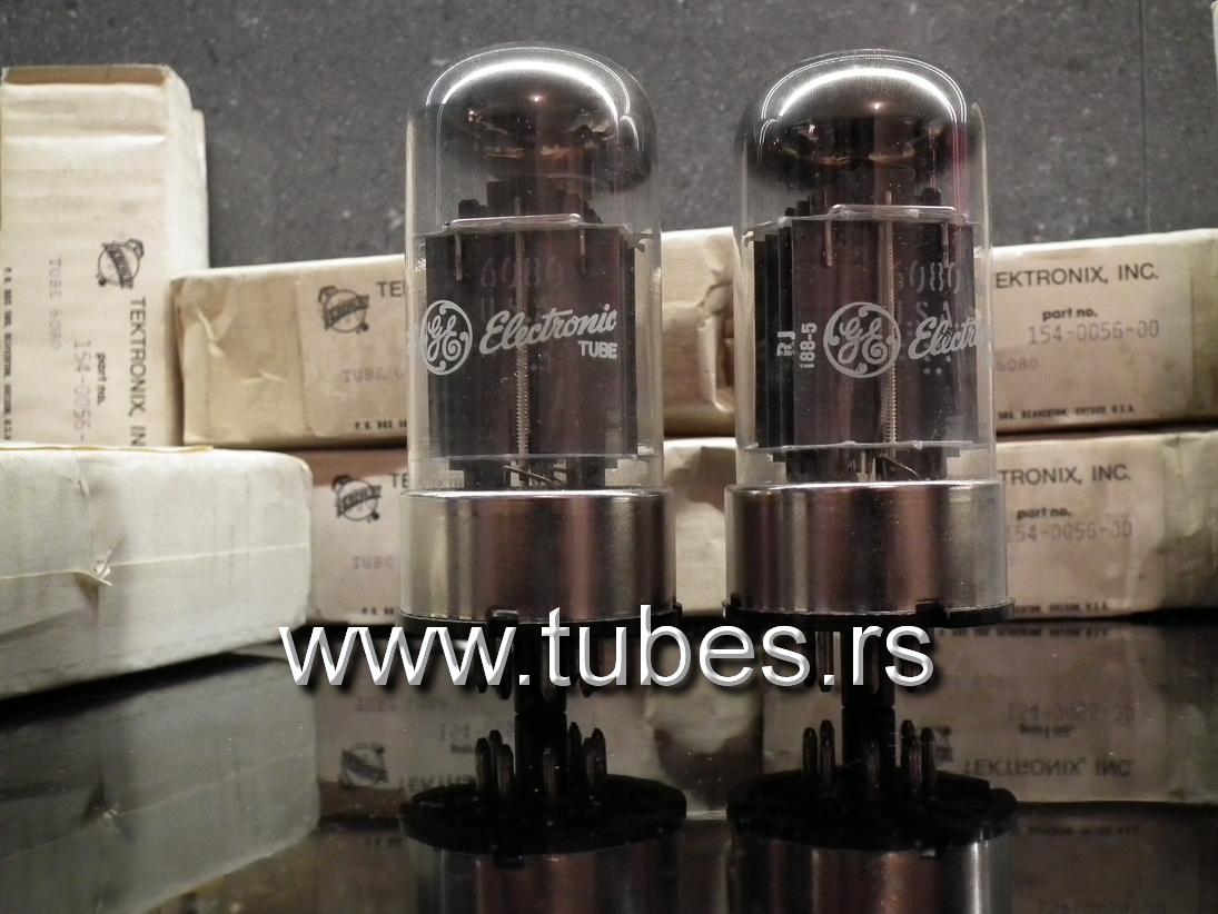 6080 6AS7G ECC230 General Electric US><img decoding=