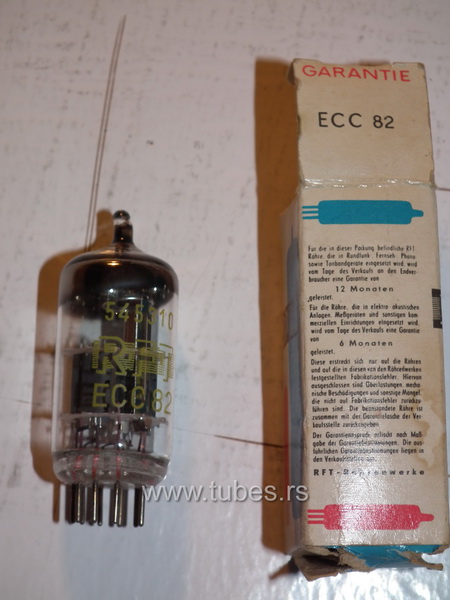ECC82 12AU7 RFT East Germany